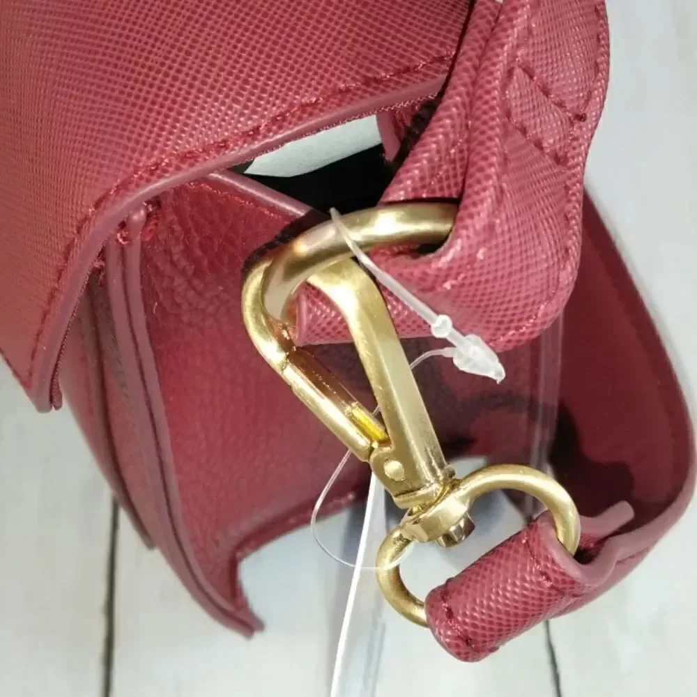 Womens Red Crossbody Purse